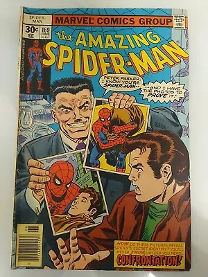 Buy The Amazing Spider-Man #169 (Marvel 1977) Letter To Editor By Frank Miller VF- • 16.01£
