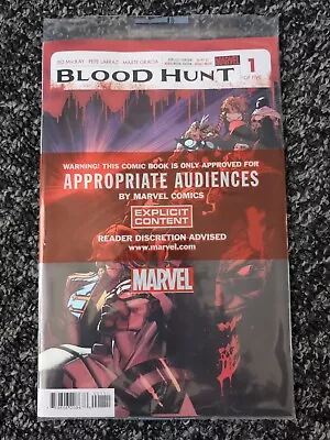 Buy Marvel Comic Blood Hunt #1 Red Band Bagged First Print Mint Condition! • 0.99£