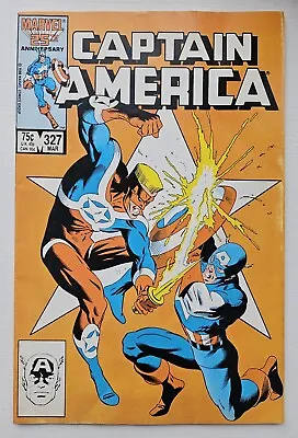 Buy Captain America #327 (1987) John Walker Super Patriot App Marvel FN/VF • 1.71£