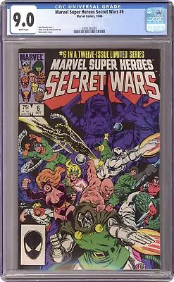 Buy Marvel Super Heroes Secret Wars #6D CGC 9.0 1984 4300785005 • 36.78£