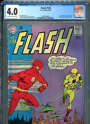 Buy Flash #139 (DC, 1963) CGC Certified 4.0 • 533.66£