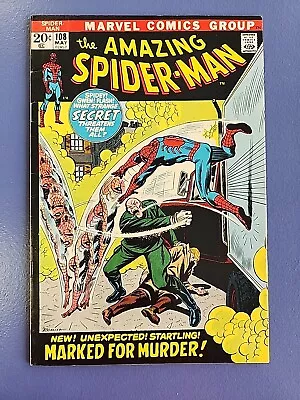 Buy Amazing Spider-Man #108 VF- 7.0 Marvel 1972 • 19.77£