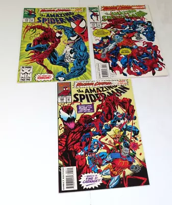 Buy Amazing Spider-Man #378 379 380 NM Marvel Comic Book Lot 3 Maximum Carnage • 38.79£