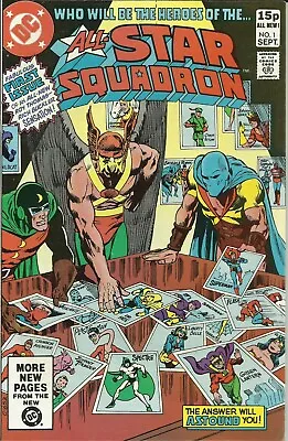 Buy All-star Squadron #1 Dc Comics Sept 1981 Hawkman Spectre Flash Green Lantern X • 7.49£