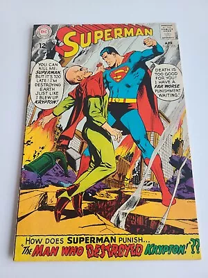 Buy Superman #205  DC 1968 Comic - FINE+ 6.5 • 19.18£