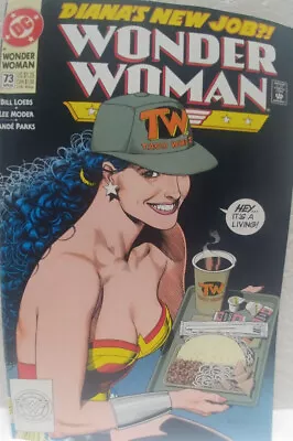 Buy Wonder Woman #73 1993 DC Comics Justice League Diana's New Job?! • 5.62£