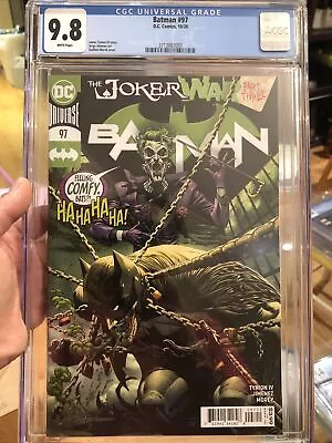 Buy Batman #97 CGC 9.8 Guillem March Cover A 💥 Joker War Part 3 💥 L@@K! • 39.94£