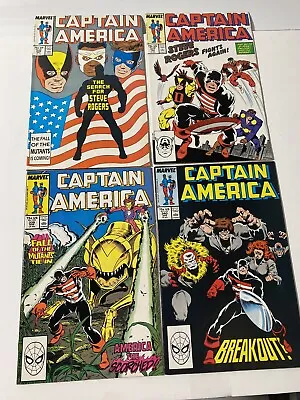 Buy Captain America 336, 337, 339, 340 Marvel Comics 1987 Copper Age Lot First App • 11.82£