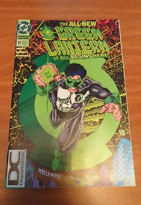 Buy GREEN LANTERN #51 (1994) DC Comics RARE 2nd Print DC Universe Logo Kyle Rayner  • 19.85£