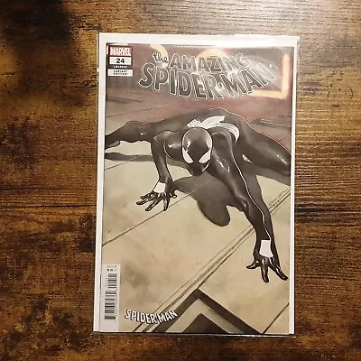 Buy Marvel Comics Amazing Spider-Man #24 2019 Oliver Coipel Variant Black Suit • 20£