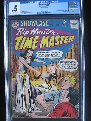 Buy Showcase #21 CGC DC Comics 1959 2nd App Rip Hunter...Time Master • 55.49£
