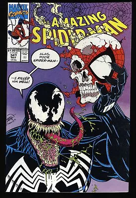 Buy Amazing Spider-Man #347 NM+ 9.6 Venom Killed Spider-Man Well! Marvel 1991 • 42.17£