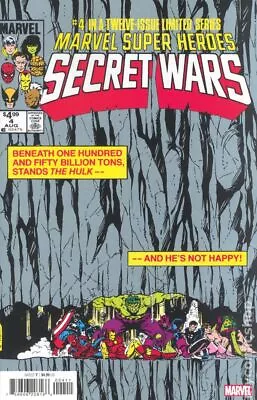 Buy Marvel Super Heroes Secret Wars Facsimile Edition #4A VG 2024 Stock Image • 1.99£