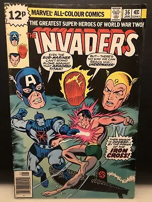 Buy The Invaders #36 Comic Marvel Comics • 4.87£