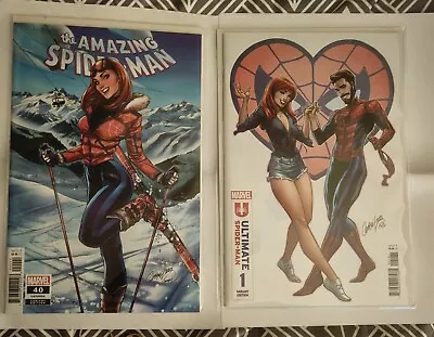 Buy J Scott Campbell Comics Ski Chalet & Ultimate Spiderman #1  • 15£