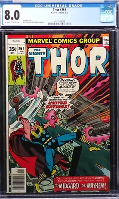 Buy Thor #267 - Cgc 8.0 (1978) • 31.68£