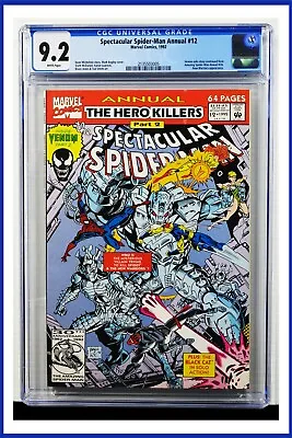 Buy Spectacular Spider-Man Annual #12 CGC Graded 9.2 Marvel 1992 Comic Book • 59.96£
