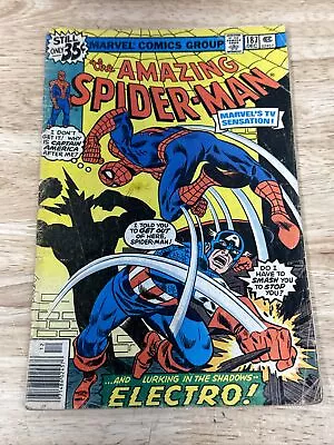 Buy Amazing Spider-Man 187, 1978, Captain America • 11.98£