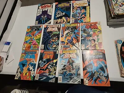 Buy LOT DETECTIVE COMICS BATMAN # 472 476 500 535 536 541-545 578 Comic Book 1977  • 44.23£