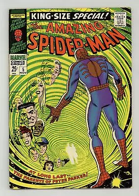 Buy Amazing Spider-Man Annual #5 GD/VG 3.0 1968 1st App. Richard And Mary Parker • 24.13£