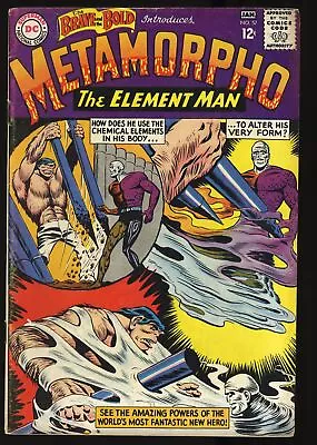 Buy Brave And The Bold #57 FN 6.0 1st Appearance Metamorpho! Fradon/Paris Cover! • 187.09£