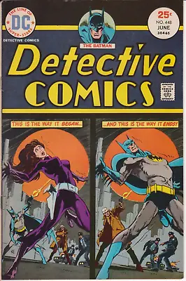 Buy Detective Comics #448, DC Comics 1975 FN/VF 7.0 Ra's And Talia Al Ghul • 15.81£