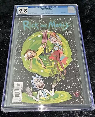 Buy Rick And Morty #1 KAMITE Variant - CGC 9.8 Very Rare Colas Cover • 199.16£