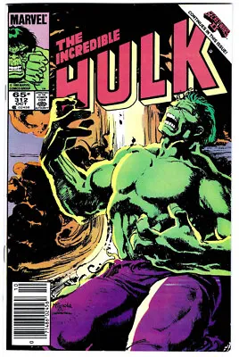 Buy THE INCREDIBLE HULK #312 In VF A 1985 Marvel Comic With MARK JEWELERS Ad Variant • 15.81£