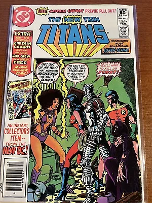Buy New Teen Titans #16  VF (1982) - George Pérez - Captain Carrot Preview Newsstand • 4.74£