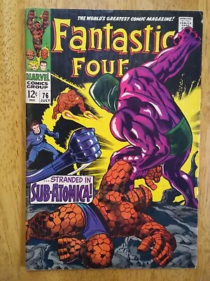 Buy Fantastic Four #76, #77, #78, #79, #80 & #81 Nice MARVEL 1968 • 102.11£