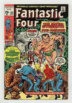 Buy Fantastic Four #102 FN- 5.5 1970 • 16.85£