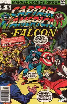Buy Captain America (1st Series) #217 FN; Marvel | Quasar - We Combine Shipping • 71.15£