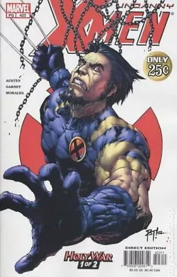 Buy Uncanny X-Men #423D Direct 25c Cover Price Variant VF 2003 Stock Image • 2.40£