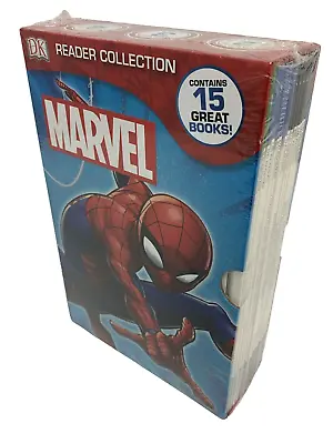 Buy DK Marvel Early Readers Collection X 15 Book Box Set - Level 2-4 NEW & SEALED • 19.99£