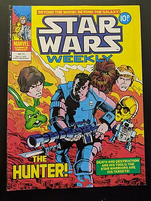 Buy Star Wars Weekly #31, September 6th 1978, Marvel Comics, FREE UK POSTAGE • 6.99£