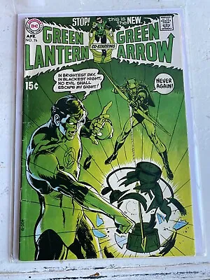 Buy Green Lantern #76 1st Neal Adams Cover 1st Green Arrow Team Up 1970 DC (FN) • 478.91£