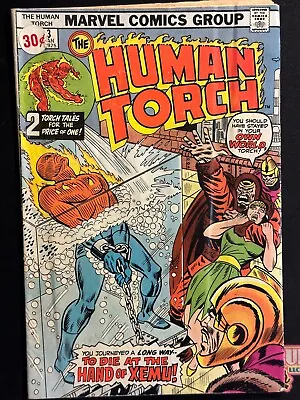 Buy The Human Torch #3 Jan 1975 Marvel Comics Stan Lee Jack Kirby Strange Tales #103 • 7.90£