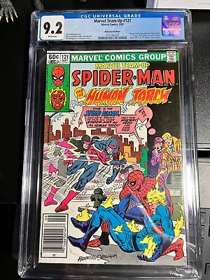 Buy Marvel Team-Up Spider-Man And The Human Torch CGC 9.2 1st Frog-Man Newsstand Ed. • 160.86£