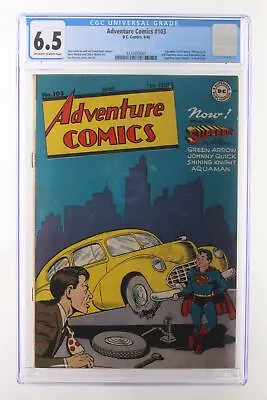 Buy Adventure Comics #103 - D.C. Comics 1946 CGC 6.5 Superboy Covers Begin • 1,260.59£