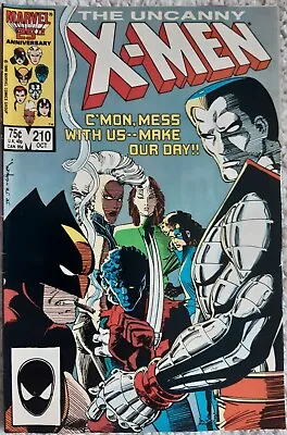 Buy Uncanny X-MEN, Issue # 210: Mutant Massacre Part 1, Marvel Comics, 1986 • 3£