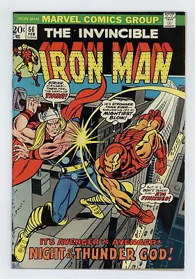 Buy Iron Man #66 VG/FN 5.0 1974 • 19.19£
