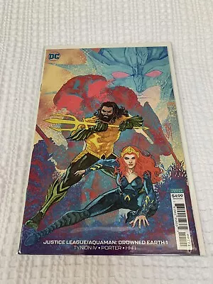 Buy Justice League/Aquaman #1 Movie Variant Drowned Earth Rebirth DC Comics Snyder • 3.99£