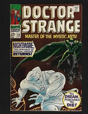Buy Doctor Strange #170 FN Adkins Stephen Strange Ancient One Nightmare Hamir • 20.95£
