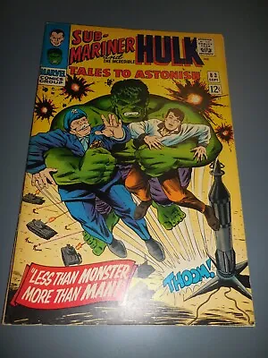 Buy 1966 Marvel Tales To Astonish #83 Fine+ 6.5 Hulk • 30.09£
