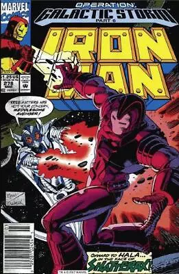 Buy Iron Man (1968) # 278 Newsstand (5.0-VGF) Operation Galactic Storm Tie-In, Av... • 3.60£