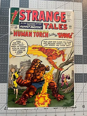 Buy Strange Tales  #116 2nd App Nightmare; 1st Thing  Crossover. Combined Shipping • 67.14£