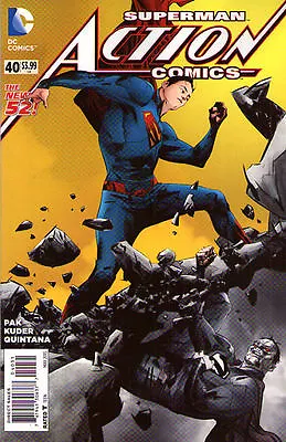 Buy ACTION COMICS #40 - New 52 - VARIANT COVER 1:25 • 9.99£