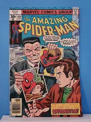 Buy Amazing Spider-Man #169 - Romita Cover - Marvel Comics 1977 • 11.91£