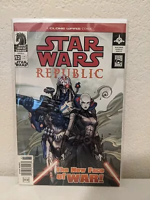 Buy Star Wars Republic 52 NEWSTAND 1st Asajj Ventress Cover • 75.68£