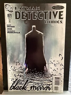 Buy Batman Detective Comics #871 Dc 2011 Jock Cover Debut Snyder James Gordon Adult • 22.41£